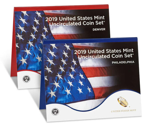 2019 US Mint Uncirculated Coin Set