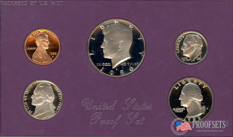 1986 US Mint Proof Set – Proofsets.com