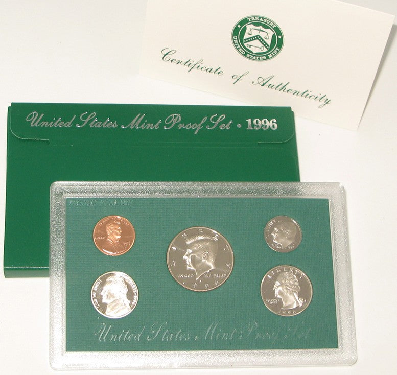 1996 US Mint Proof Set – Proofsets.com
