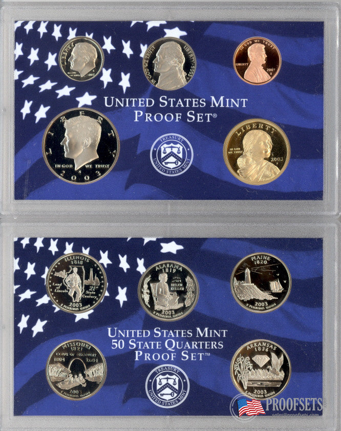 2003 US Mint Proof Set – Proofsets.com
