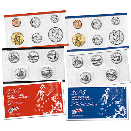 2005 US Mint Uncirculated Coin Set