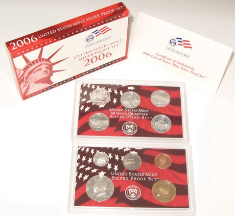 2006 US Mint Silver Proof Set