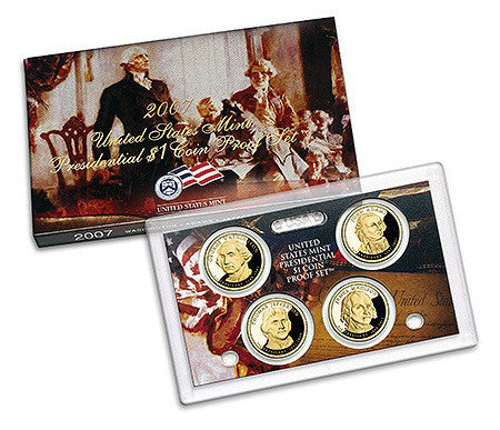 2007 Presidential Dollar Proof Set