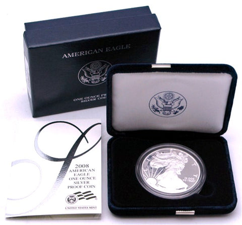 2008 Silver American Eagle Proof