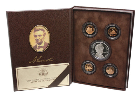 2009 Abraham Lincoln Coin and Chronicles Set