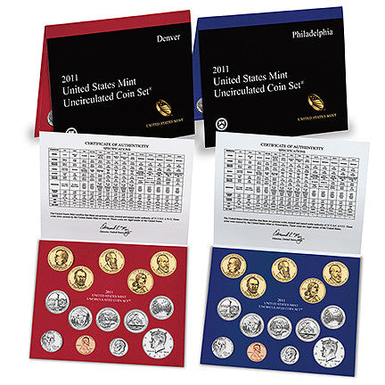 2011 US Mint Uncirculated Coin Set