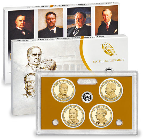 2013 Presidential Dollar Proof Set