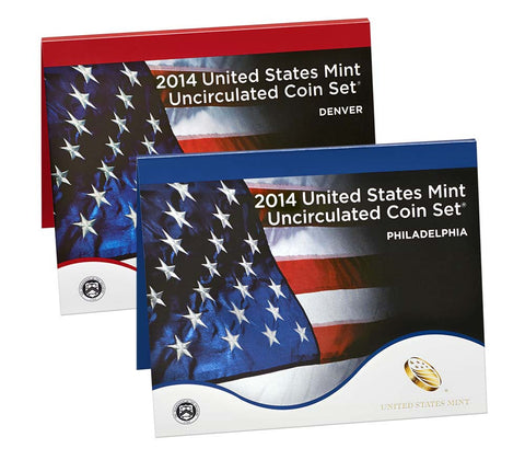 2014 US Mint Uncirculated Coin Set