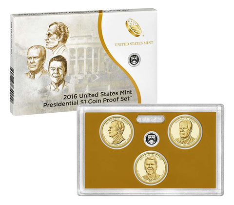 2016 Presidential Dollar Proof Set