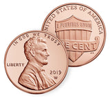2019 US Mint Proof Set (with Bonus 2019-W Proof Penny)
