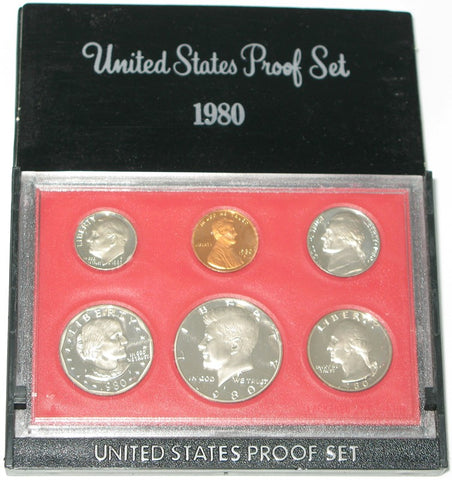 1980 US Mint Proof Set