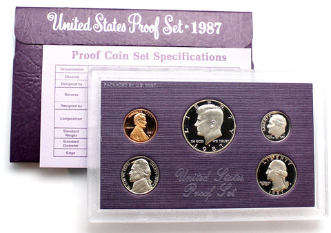 1987 US Mint Proof Set