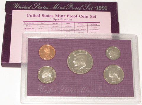 1991 US Mint Proof Set