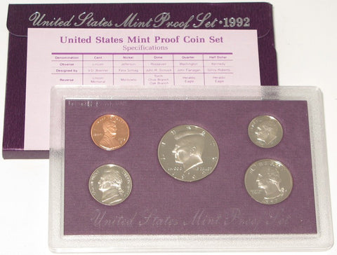 1992 US Mint Proof Set