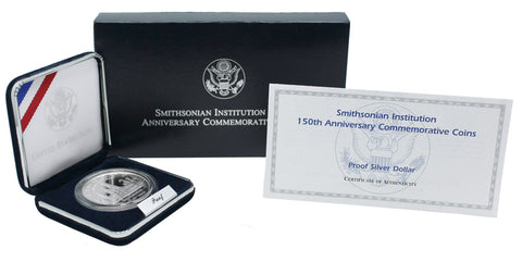 1996 Smithsonian Institution Commemorative Silver Dollar Proof