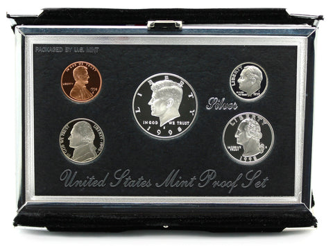 1998 US Mint Premier Silver Proof Set