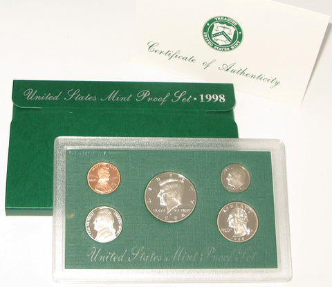 1998 US Mint Proof Set