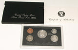 1998 US Mint Silver Proof Set