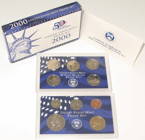 2000 US Mint Proof Set