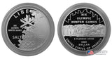 2002 Salt Lake Winter Olympics Commemorative Silver Dollar Proof