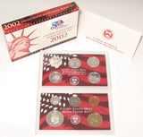 2002 US Mint Silver Proof Set