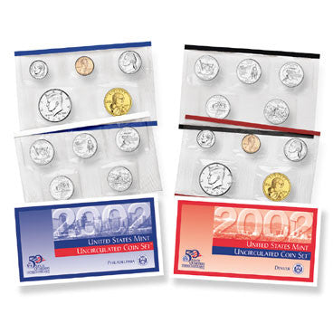 2002 US Mint Uncirculated Coin Set