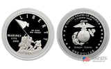 2005 Marine Corps Commemorative Silver Dollar Proof