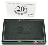 2006 Silver American Eagle 20th Anniversary 3-Coin Set