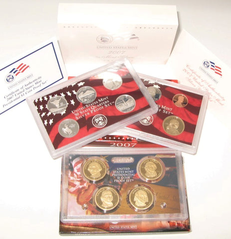 2007 US Mint Silver Proof Set