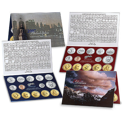 2007 US Mint Uncirculated Coin Set