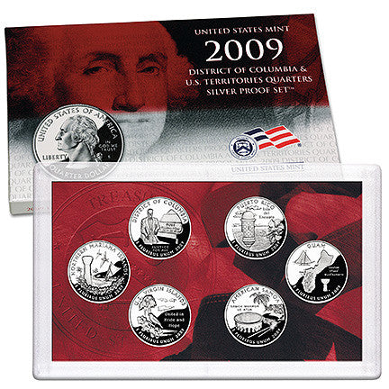 2009 Silver Territory Quarter Proof Set