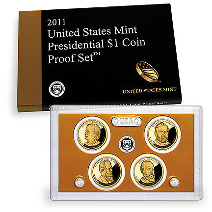 2011 Presidential Dollar Proof Set