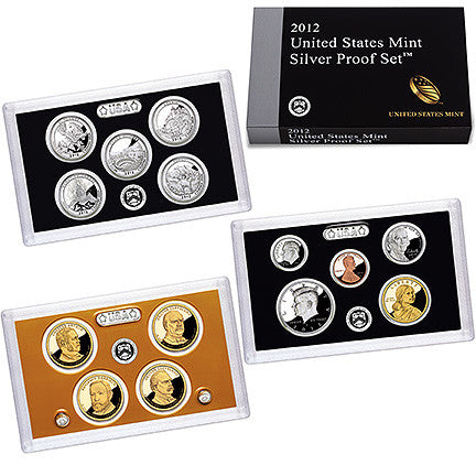 2012 US Mint Silver Proof Set