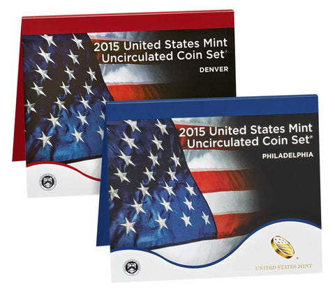 2015 US Mint Uncirculated Coin Set