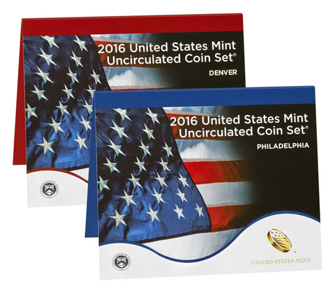 2016 US Mint Uncirculated Coin Set