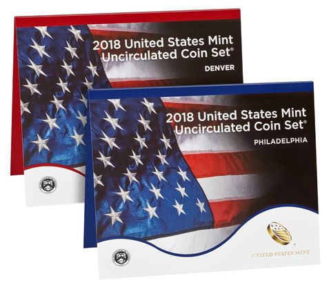 2018 US Mint Uncirculated Coin Set