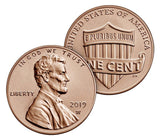 2019 US Mint Silver Proof Set (with Bonus 2019-W Reverse Proof Penny)
